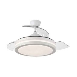 Ventilador de techo esparta blanco cct regulable 50cm