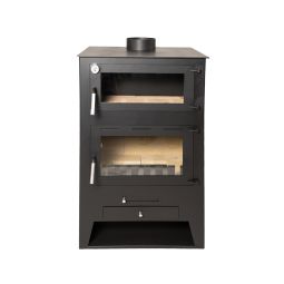 Fogaris estufa leña horno sarmira - modelo vermiculita 12kw