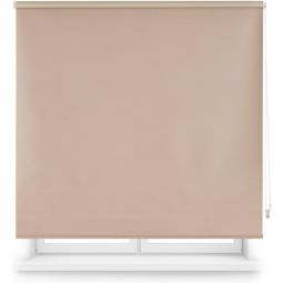 Blindecor | estor enrollable opaco liso 120x175  marrón claro