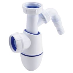 Sifón de fregadero con toma m.a.l - 1'1/2 - diámetro 40 mm - easyphon - nic