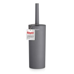 Rayen escobilla wc con tapa limpieza eficiente ultra suave dimensiones: 37