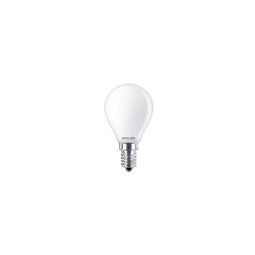 Bombilla esferica LED e14 4,3 w 470 lm 2700 k luz calida ø4,5 x 8,2