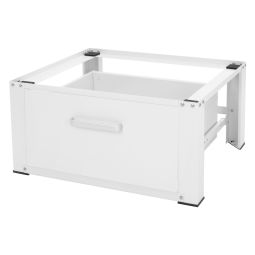 Base lavadora con cajón 63x54 cm acero blanco