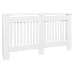 vidaXL mueble cubierta para radiador madera de ingeniería 152 cm