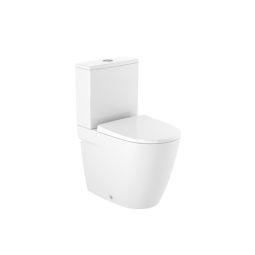 Inodoro completo ona compact rimless con asiento y tapa amortiguada roca