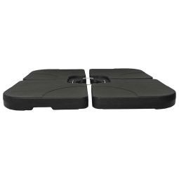 vidaXL base de sombrilla postátil arena/agua 60 l