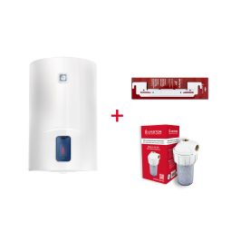 Termo eléctrico, Ariston, lydos r 100l+ filtro antical + soporte de pared