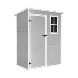 Caseta de resina jardín unit 1.4 – espesor 12mm - suelo incluido - ventana