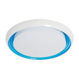 Plafón LED 18w blanco/azul regulable en color/intensidad con mando incluido