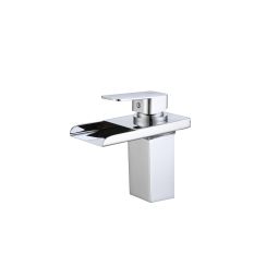 Grifo monomando de lavabo efecto cascada modelo victoria