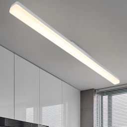 Nettlife plafón LED blanco 4000k 36w 90cm lámpara  con luz diurna: lámpara