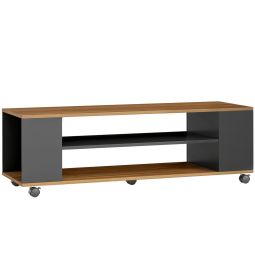Mueble de tv 120x40x38,5 cm Homcom, hogar - muebles de salón