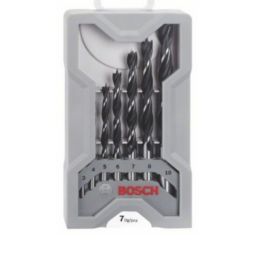 Set 7 brocas madera Bosch