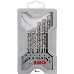 Set de brocas para piedra y hormigón X-Pro 7 unidades Bosch