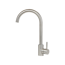Nettlife grifo de cocina plateada 23.5x4.1