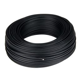 Cable H07V-K 1x1,5mm negro rollo 100m