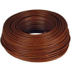 Cable H07V-K 1x1,5mm marrón rollo 100m