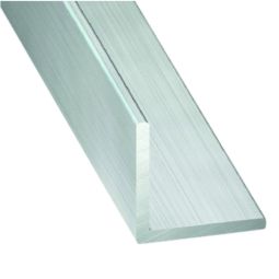 Ángulo de aluminio bruto 200 x 2 x 2 mm