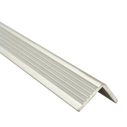 Borde escalón anodizado 20x17,5-1m