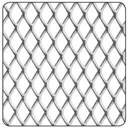 Chapa aluminio "malla mediana" 10 x 5,5 mm