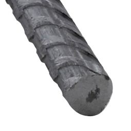 Varilla estriada de acero laminado 100 x ø 1,2 cm