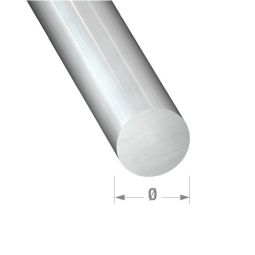 Varilla redonda de aluminio 1 m x ø 6 mm