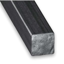 Tubo cuadrado de acero laminado 250 x 1,6 x 1,6 cm