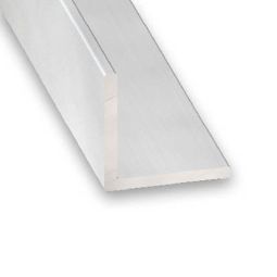 Ángulo de aluminio 250 x 2 x 2 cm