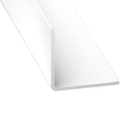 Ángulo pvc blanco 260 x 2 x 2 cm