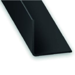 Ángulo pvc negro 260 x 2 x 2 cm