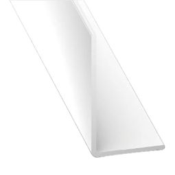 Ángulo de pvc blanco 200 x 2 x 1 cm