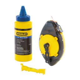 Tiralíneas 30 m + polvo powerwinder stanley