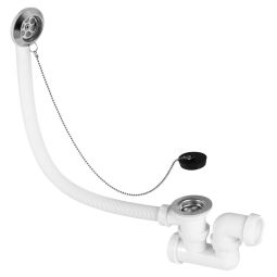 Desagüe de bañera con tapón y cadena
