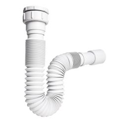 Sifón extensible abs blanco 40 -50 mm