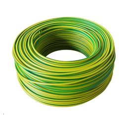 Cable H07V-K 1x1,5mm amarillo-verde rollo 200m