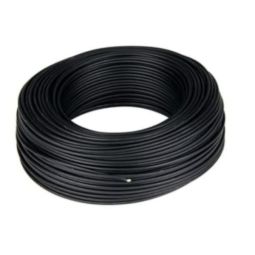Cable H07V-K 1x2,5mm negro rollo 200m