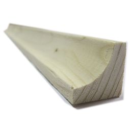 Rinconera madera natural  300 x 2,3 x 2,3 cm