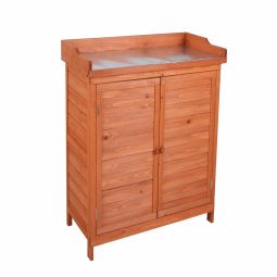 Armario multiusos para jardín Gardiun ally 75x40x94 cm en madera de abeto t