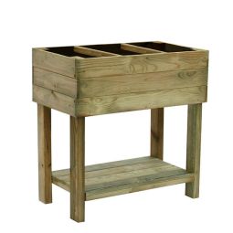 Mesa de cultivo de madera paprika forest style 80 x 40 x 27,3 cm