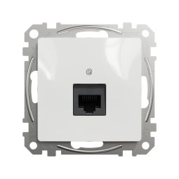 Toma RJ45 categoria 6 utp Blanco Schneider