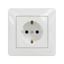 Pack enchufes New Sedna Blanco 5 uds Schneider