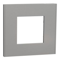 Marco 1 elemento New Unica Aluminio Schneider