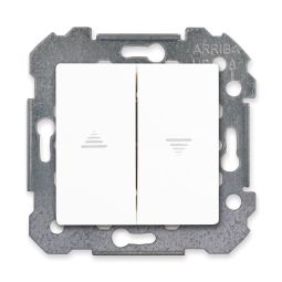 Interruptor de persianas "delta viva" siemens blanco