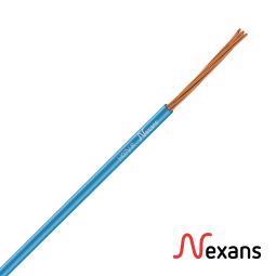 Cable H07V-R 6mm azul Nexans al corte 1m
