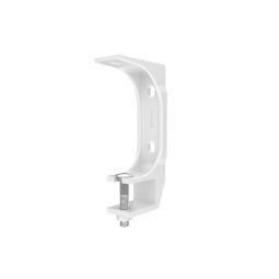 Soporte de toldo de acero doble uso blanco 20,8 x 4,4 cm Blooma