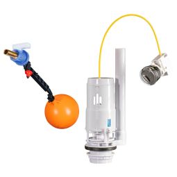 Juego mecanismo lateral doble cable y bola flomasta
