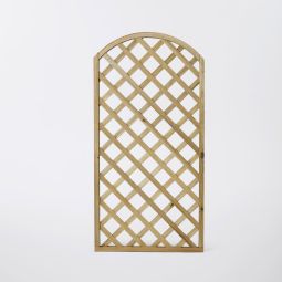 Celosia De Madera Diagonal En Arco 1,80 X 0,90 m