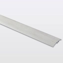 Perfil de unión plano aluminio "decor140" 93 x 3,7 cm madera