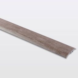 Perfil de unión plano aluminio "decor175" 93 x 3,7 cm madera