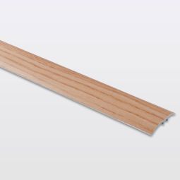 Perfil de unión plano aluminio "decor245" 93 x 3,7 cm madera